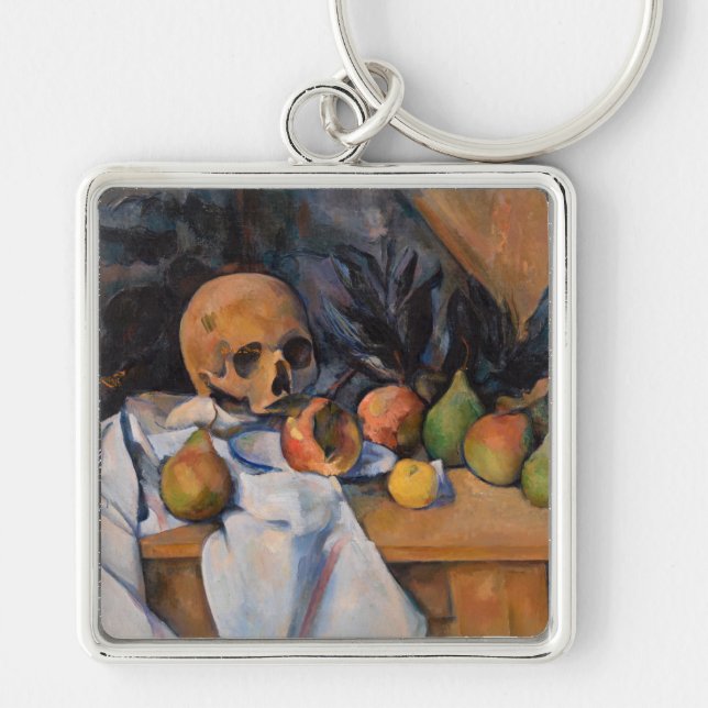 Chaveiro Paul Cezanne - Natureza Morta com Caveira (Frente)