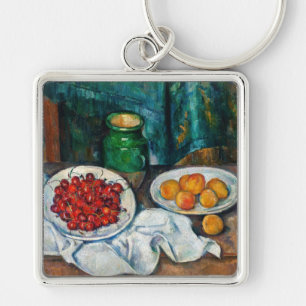 Chaveiro Paul Cezanne - Natureza Morta com Cerejas e Pêsseg