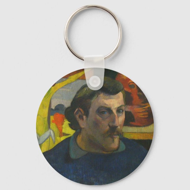 Chaveiro Paul Gauguin - autorretrato 3 (Frente)