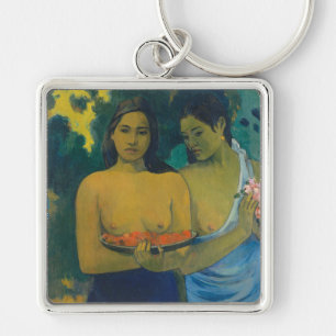 Chaveiro Paul Gauguin - Duas Mulheres Taitianas