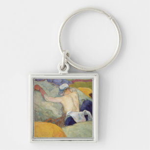 Chaveiro Paul Gauguin no calor, ou os porcos, 1888