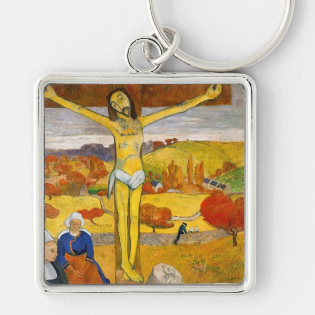 Chaveiro Paul Gauguin - O Cristo amarelo (Frente)