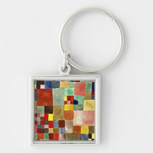 Chaveiro Paul Klee art: Flora on Sand, famosa pintura