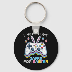 Chaveiro Pausou Meu Jogo Para Jogos De Páscoa Gamer Homens
