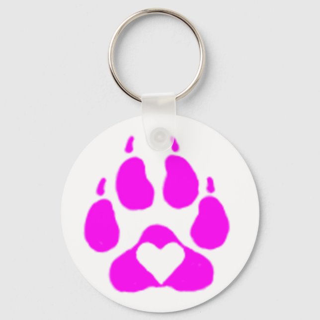 Chaveiro Paw Heart (Frente)