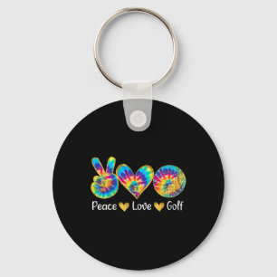 Chaveiro Paz Amor Golfe Lacoia Camisa Tie Dye Amantes de Go