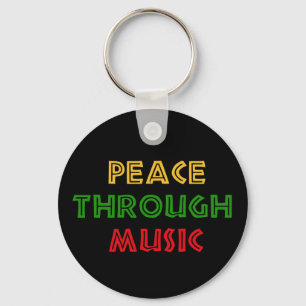 Chaveiro Paz com a música