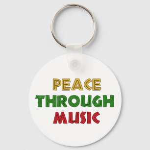 Chaveiro Paz com a música