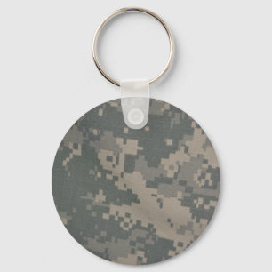 Chaveiro Paz da arte de Digitas das tropas da camuflagem do