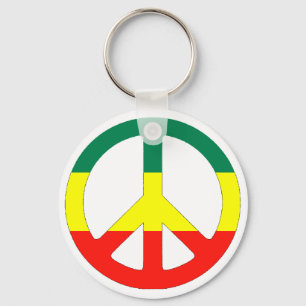 Chaveiro Paz da reggae de Cori Reith Rasta