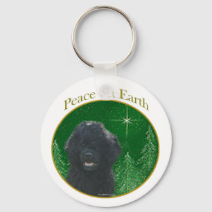 Chaveiro Paz de Cão de Água Português