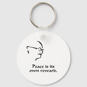 Chaveiro Paz de Gandhi