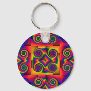 Chaveiro Paz e Amor_