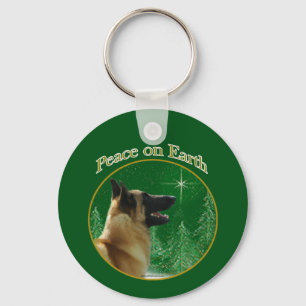 Chaveiro Paz Malinois Belga