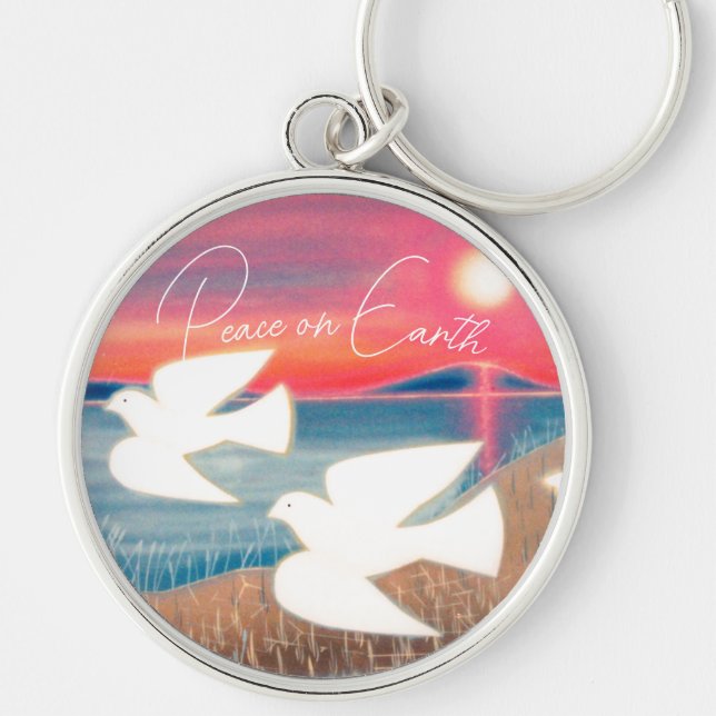 Chaveiro Paz na Terra (Frente)