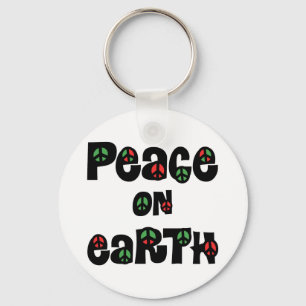 Chaveiro Paz No Natal Da Terra