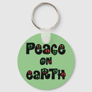 Chaveiro Paz No Natal Da Terra