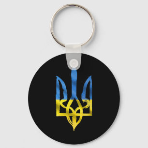 Chaveiro Paz para a Ucrânia Vintage Trident Support