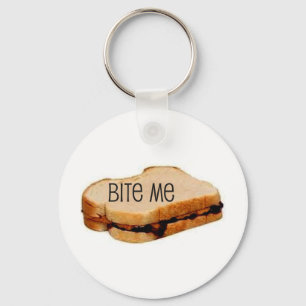 CHAVEIRO PB&J "BITE ME" SANDWICH IMPRESSÃO