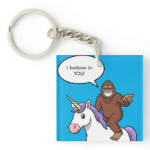 Pé Grande e Unicórnio acreditam em você