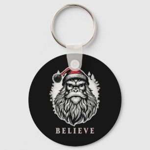 Chaveiro Pé Grande Natal - Acredite Em Pé Grande Vestindo S