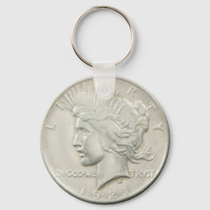 CHAVEIRO PEACE DOLLAR-CHAVEIRO