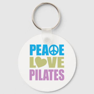 Chaveiro Peace Love Pilates