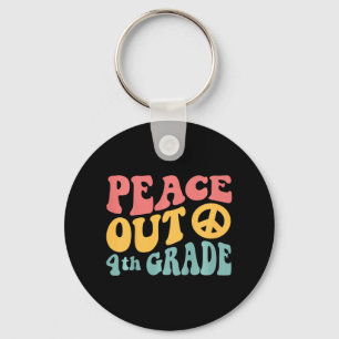 Chaveiro PEACE Out 4º ano - Retro Funny 70's Último Dia de 