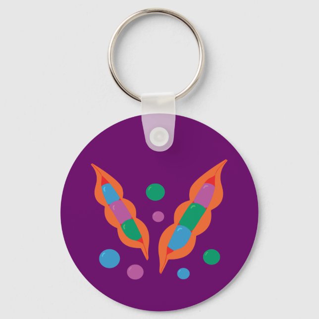 Chaveiro Peapods Fantásticos (Frente)