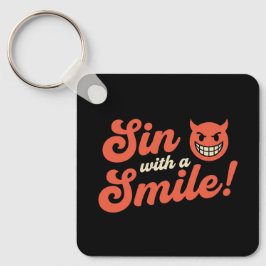 Chaveiro Pecado com um Sorriso