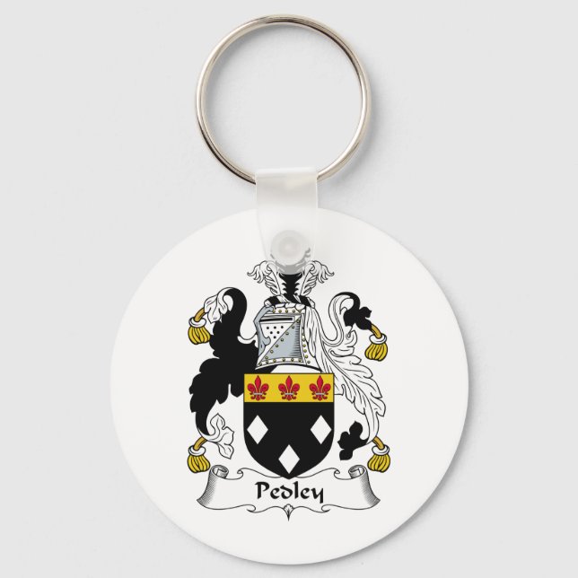 Chaveiro Pedley Family Crest (Frente)