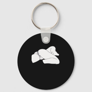 Chaveiro Peekaboo Clássico Engraçado