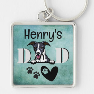 Chaveiro Peeking Personalizado de Whippet