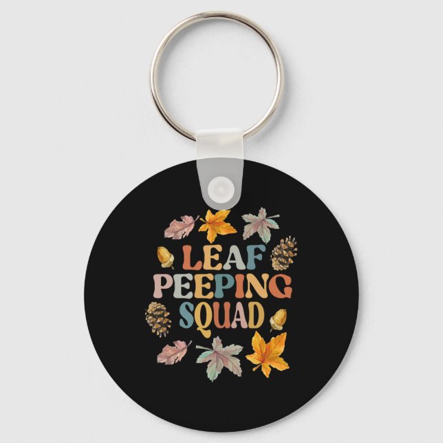 Chaveiro PEEPER LEAF SQUAD Fall Foliage Folieaf Peeping Fal (Frente)