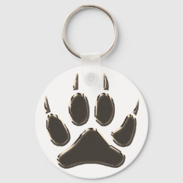 Chaveiro pegada de lobo