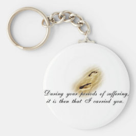 Chaveiro Pegadas-poema