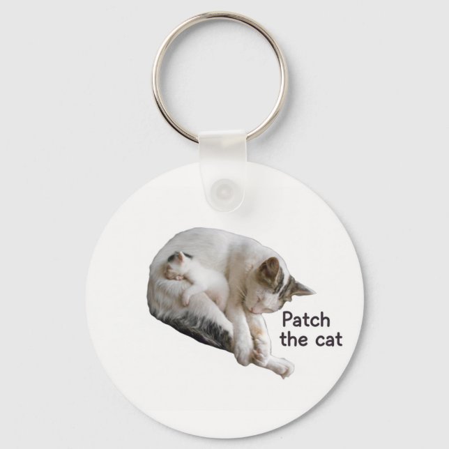 CHAVEIRO PEGUE O GATO E O COLO DELA (Frente)