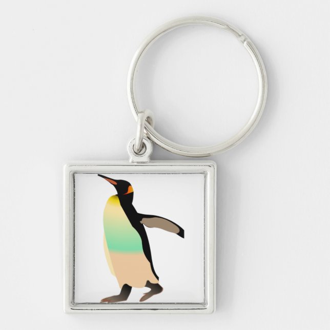Chaveiro Peguin Colorido (Frente)