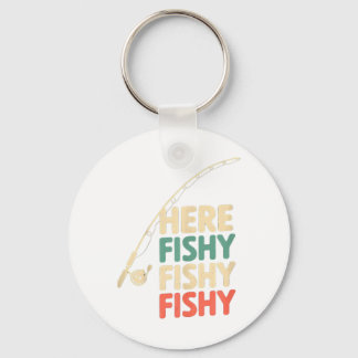 Chaveiro Peixe-aqui Designio de Pesca Divertido B Peixe _1 