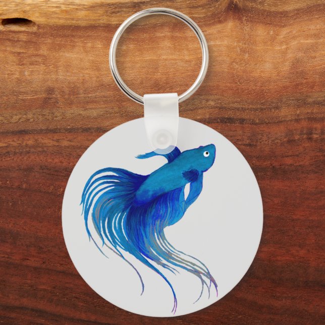 Chaveiro Peixe Betta (Frente)