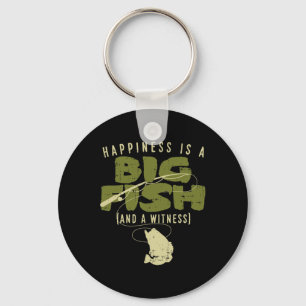 Chaveiro Peixe de Felicidade Testemunha Grande Pescador de