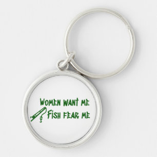 Chaveiro Peixe me teme, pescador