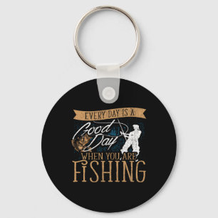 Chaveiro Peixe-Rodes Engraçado - Pescador