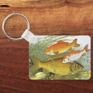Chaveiro Peixes aquáticos de Koi do peixe dourado do