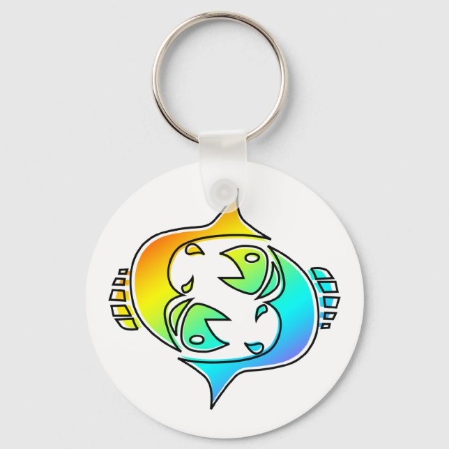 Chaveiro peixes oddRex (Frente)