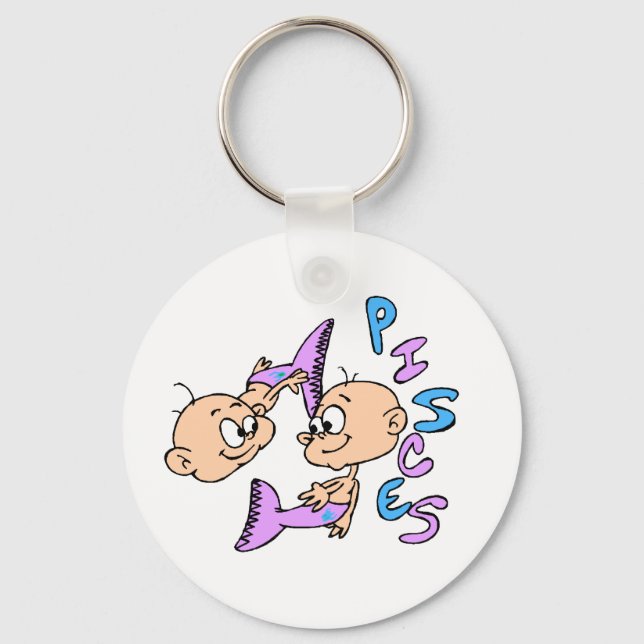 Chaveiro Peixes Peixe-Bebê (Frente)