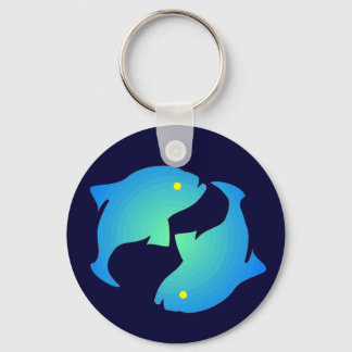 Chaveiro Peixes Silhouette