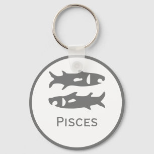 Chaveiro Peixes - Sinal do Design Zodíaco