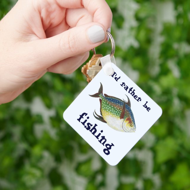 Chaveiro Peixes Tropicais Opaques, Animais Aquáticos Marinh (Mão)