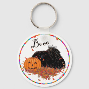 Chaveiro Pekingese Halloween
